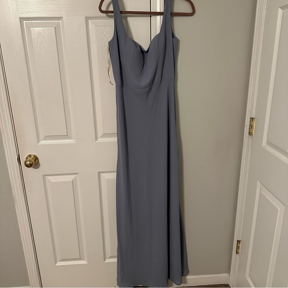 Jenny Yoo Maeve Bridesmaid Dress Chambray